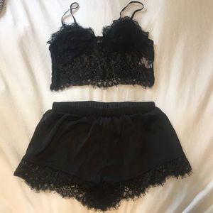SHEIN S Lace Sleepset/Lingerie NWOT